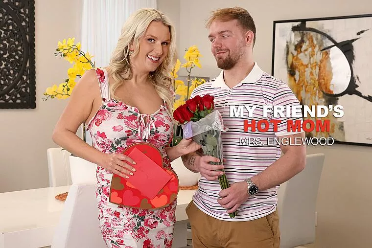 My Friend's Hot Mom / Naughtyamerica Sexy MILF Mrs. Englewood gives her son's friend the best Valentine Day fuck ever / 14.2.2026